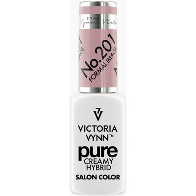 VICTORIA VYNN Hybridní gel lak PURE CREAMY HYBRID 201 Formal Image 8 ml