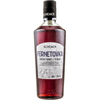 Bohemica Fernetovka 40% 0,7 l (holá láhev)