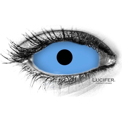 Lucifer Crazy šošovky - nedioptrické - BLUE sclera 2 šošovky