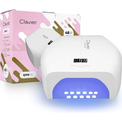Q100 BL Clavier UV/LED lampa 48W biela 57x LED zrkadlové dno