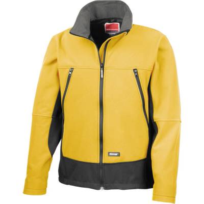 Result R 120X Unisex 3-vrstvá softshellová bunda sport yellow