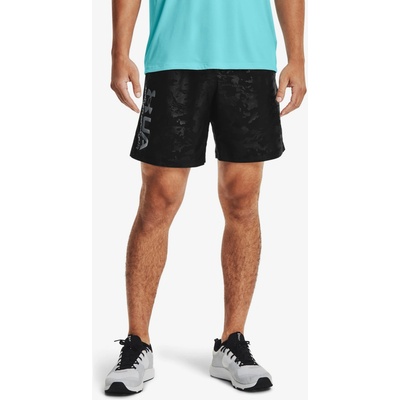 Under Armour Woven Emboss kraťasy čierna