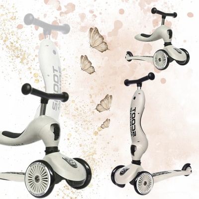 Scoot & Ride Highwaykick 3 sivá