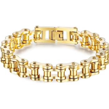 Impress Jewelry z chirurgické oceli Bicycle Chain zlatý 210611155036BC1GLD