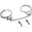 SuperLove Heavy Duty Super Strong Handcuffs Silver