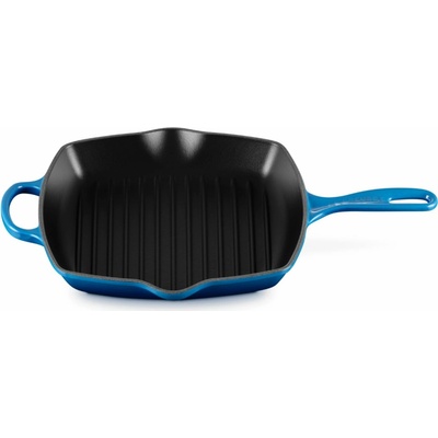 Grilovací pánev SIGNATURE 26 cm, AZURE, litina, Le Creuset