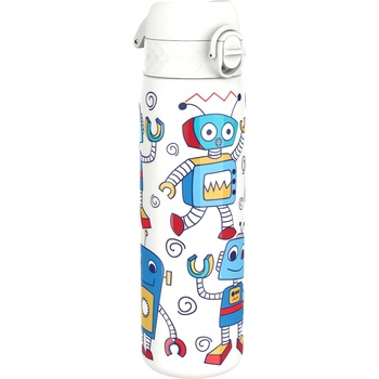 ION8 Бутилка за вода Ion8 Print, метална, 600ml, РОБОТИ (32035-А-РОБОТИ)