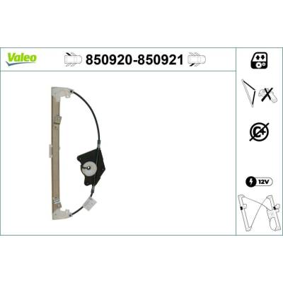 Zvedací zařízení oken VALEO 850920