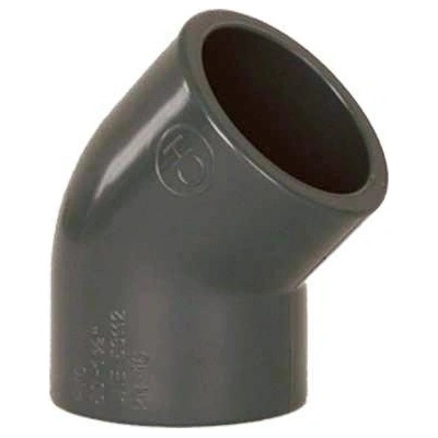 FIP PVC tvarovka - Úhel 45° DN=315 mm, lepení / lepení