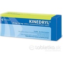 Voľne predajné lieky Kinedryl tbl. 10 x 25 mg / 30 mg