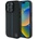 Mercedes-Benz Mercedes MB Blue Line Leather MagSafe калъф за iPhone 16 Pro Max, черен