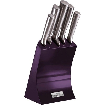 Berlingerhaus Royal Purple Metallic Line BH 2671 súprava nožov v stojane nerez 6 ks