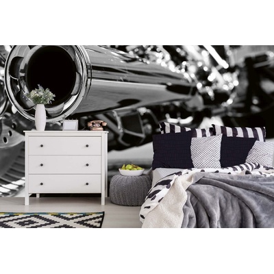 DIMEX ART Самозалепваща се флизелинова фототапета мотоциклет 375 x 250 см