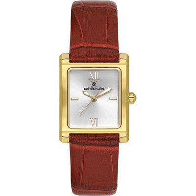 Daniel Klein DK. 1.14112-5 - Дамски часовник, Premium, Кварцов, 23x29.5mm, 3 ATM, Червен