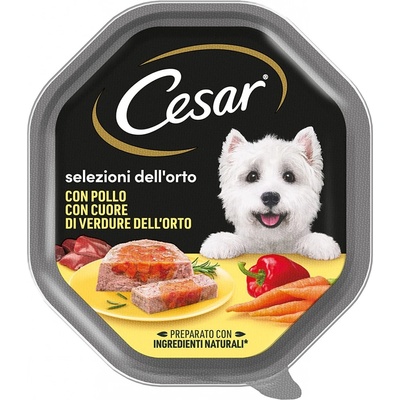 Cesar Adult Dog Klassik kuracie a zelenina jemná 150 g