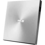 ASUS ZenDrive U9M USB-C external ultra slim DVD burner (incl. USB-C cable, burning software & Nero backup app), for Apple MacBooks and Windows 7/8 / 10/11 PCs/notebooks, USB 2.0, silver - 90-DT00205-UA219K