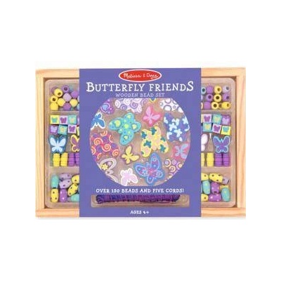 Melissa & Doug Творчески комплект - Дървени бижута пеперудки - 14179 - Melissa and Doug, 000772141796