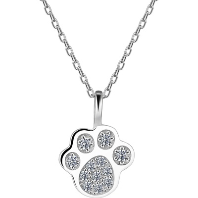 Olivie Strieborná retiazka labka 3510