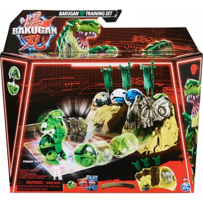 BAKUGAN TRÉNINKOVÁ SADA DINO TITANIUM TROX