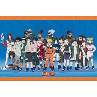 Plagát, Obraz - Naruto - Konoha Ninjas, 91.5 × 61 cm