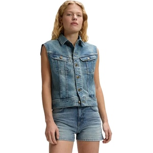 LEE Елек Lee 112377052 waistcoat - Blue (Serene Shade)