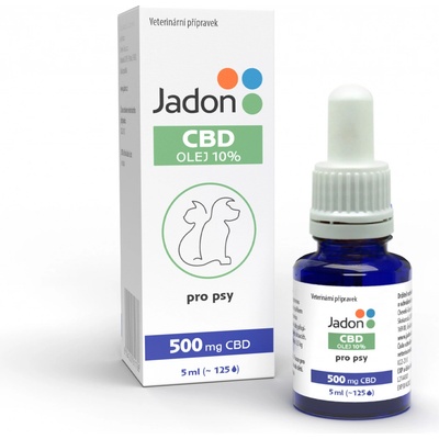 Jadon CBD olej 10% pro psy 5 ml