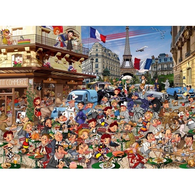 Grafika Ruyer Les Trente Glorieuses 3000 dielov