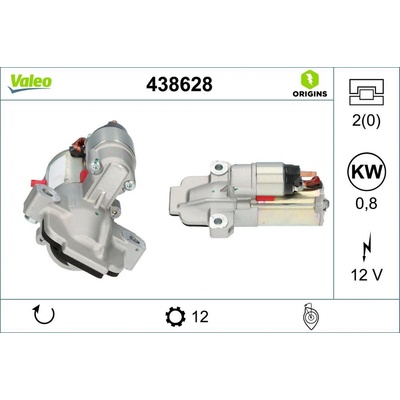 Štartér VALEO ORIGINS NEW OE TECHNOLOGY 438628