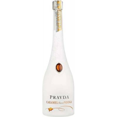 Vodka Pravda Caramel 37,5% 0,05 l (holá láhev)