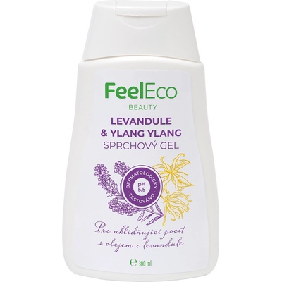 FeelEco sprchový gel Levandule a Ylang Ylang 300 ml – Zboží Mobilmania