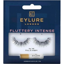 Eylure Fluttery Intense Lashes umelé riasy s lepidlom s dvojitým objemovým efektom č. 141