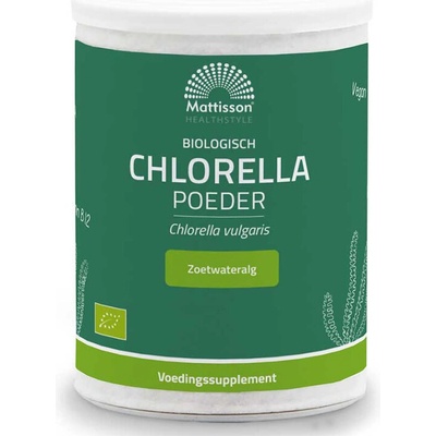 Mattisson Healthstyle Хлорела БИО 125 g прах | Mattisson Healthstyle (MT2197)