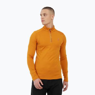 Мъжки суитшърт Protest Rewill 1/4 Zip Active caramel yellow