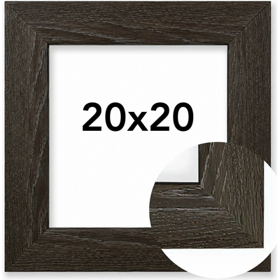 Fotorámeček DM 20 Rozměr: 20 x 30 cm, Barva: Černá, Typ zasklení: Sklo