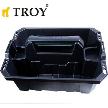 TROY Кутия за носене на инструменти без капак 395 x 290 x 125 мм / Troy 91001 / (T 91001)