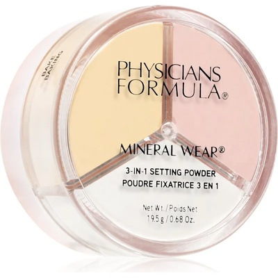 Physicians Formula Mineral Wear® Diamond минерална пудра 3 в 1 19.5 гр