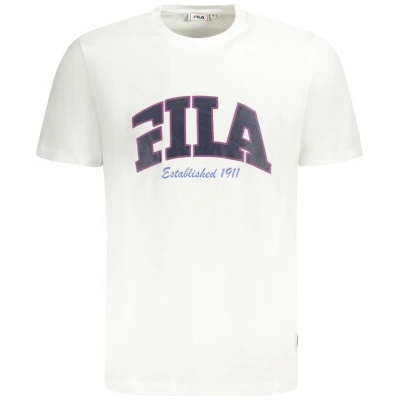 FILA stylové pánské tričko s krátkým rukávem White