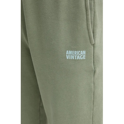 American Vintage Спортен панталон American Vintage в зелено с изчистен дизайн IZU05BE25 (IZU05BE25)