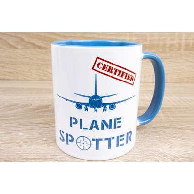 LeteckeDoplnky.cz Hrnek PLANE SPOTTER 330 ml