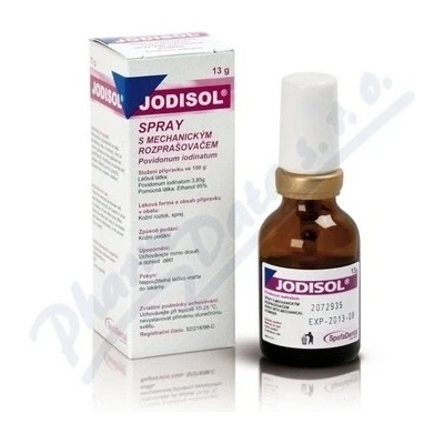 Jodisol spray s mech.rozp. drm.spr. 13 g