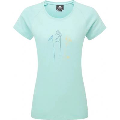 Mountain Flower T-shirt Women's Aqua