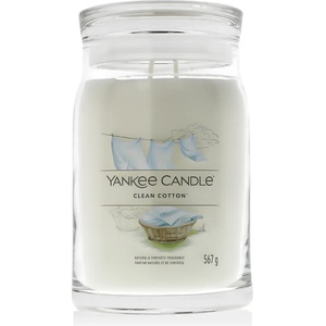 Yankee Candle Signature Praline & Birch Ароматна свещ 567 g тип Clean Cotton