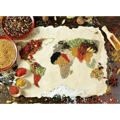 AnaTolian Herbal world map 1000 dielov