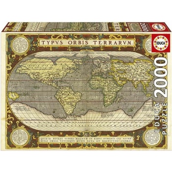 EDUCA Mapa světa 2000 dílků