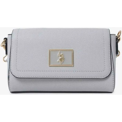 U.S. Polo Assn. dámská kabelka crossbody ENAMEL šedá