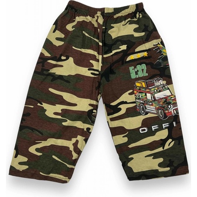 Turk chlapecké kraťasy vojenská Vojenská