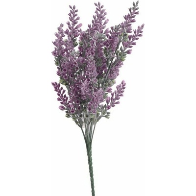 Umělá levandule trs lila 34 cm