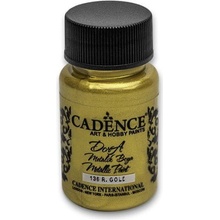 Akrylová farba CADENCE DORA METALLIC 50 ML zlatá