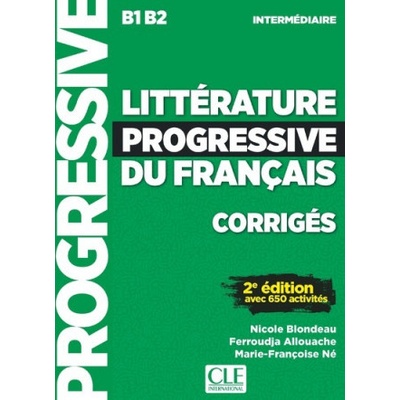 LITTÉRATURE PROGRESSIVE DU FRANÇAIS 2ª EDITION - CORRIGÉS - INTERMÉDIAIRE - NOUV