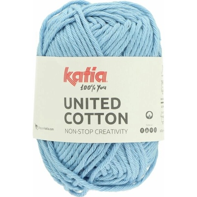 Katia United Cotton Mini ball 08 modrá